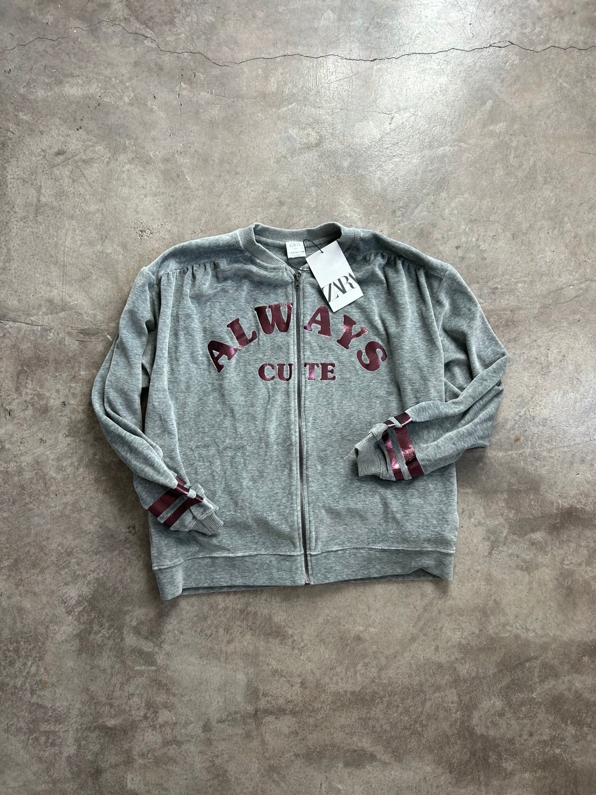 Zara Kids Velor Jacket