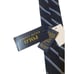 NWT Polo Ralph Lauren Mens Tie Necktie Designer Navy Blue Striped REPP 57x3