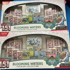 2 Pack x Pokemon 151 Blooming Waters Premium Collection - New