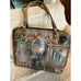 Anuschka Handpainted Leather Laptop Bag Purse Travel Carry On Bag So Gorgeous!