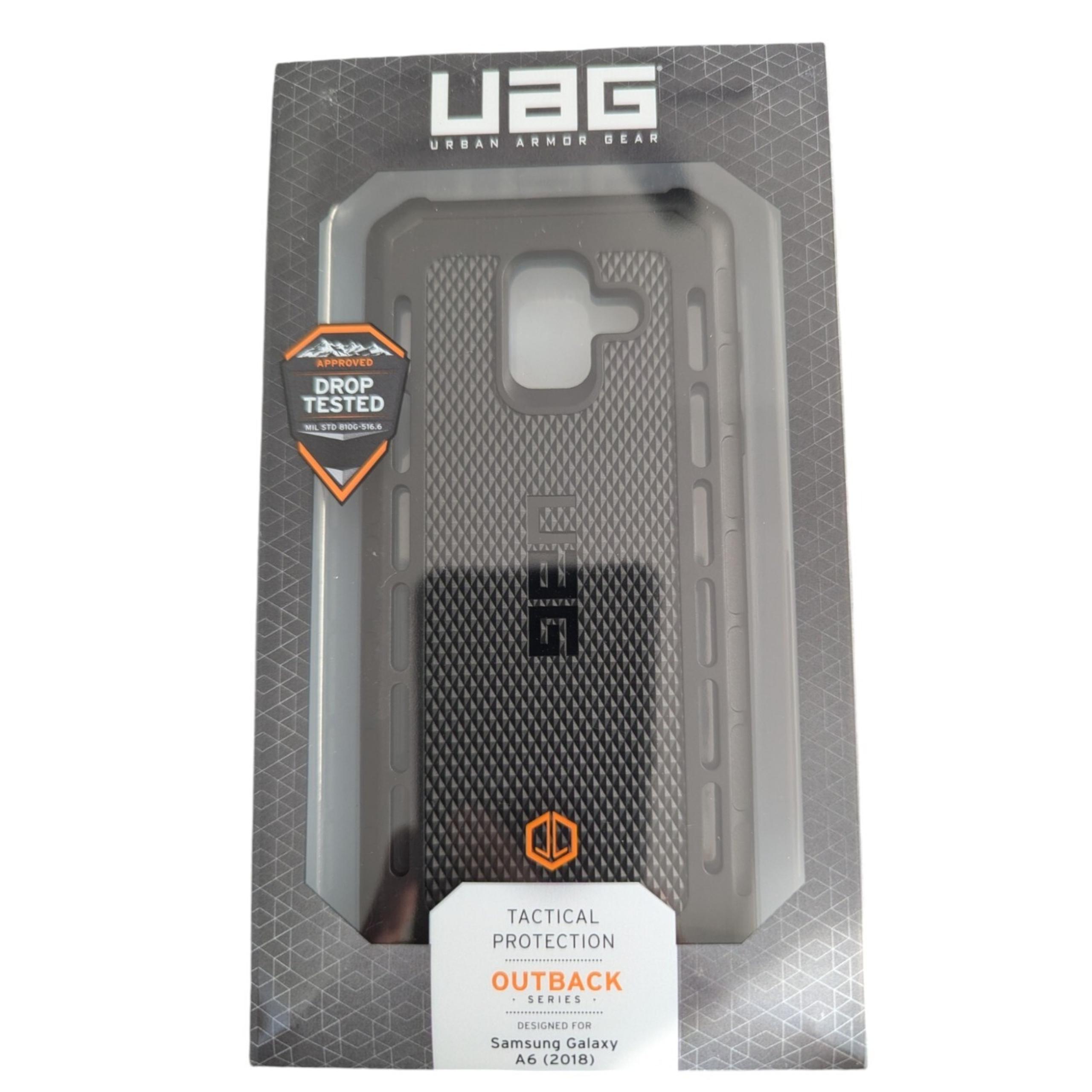 G3. UAG- Urban Armor Gear Outback Case for Samsung Galaxy A6 (2018) - Black