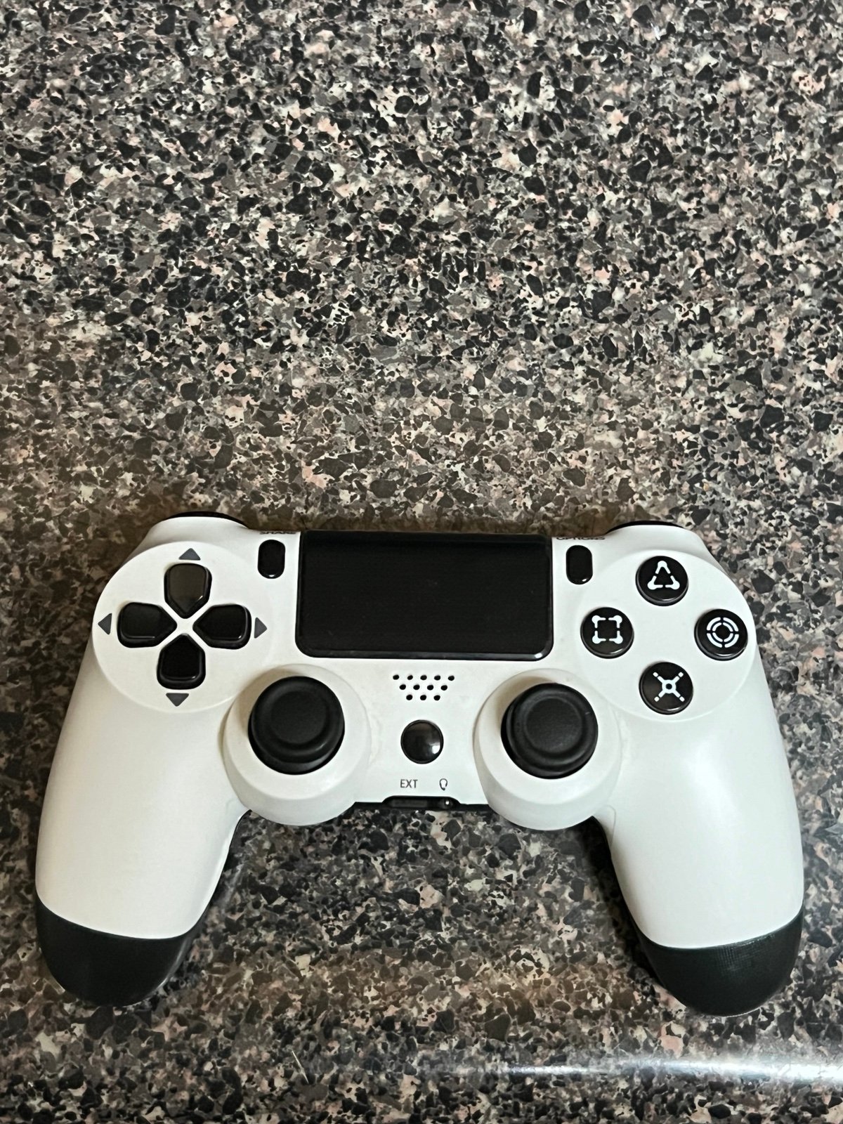Custom Made Glacier White PS4 controller