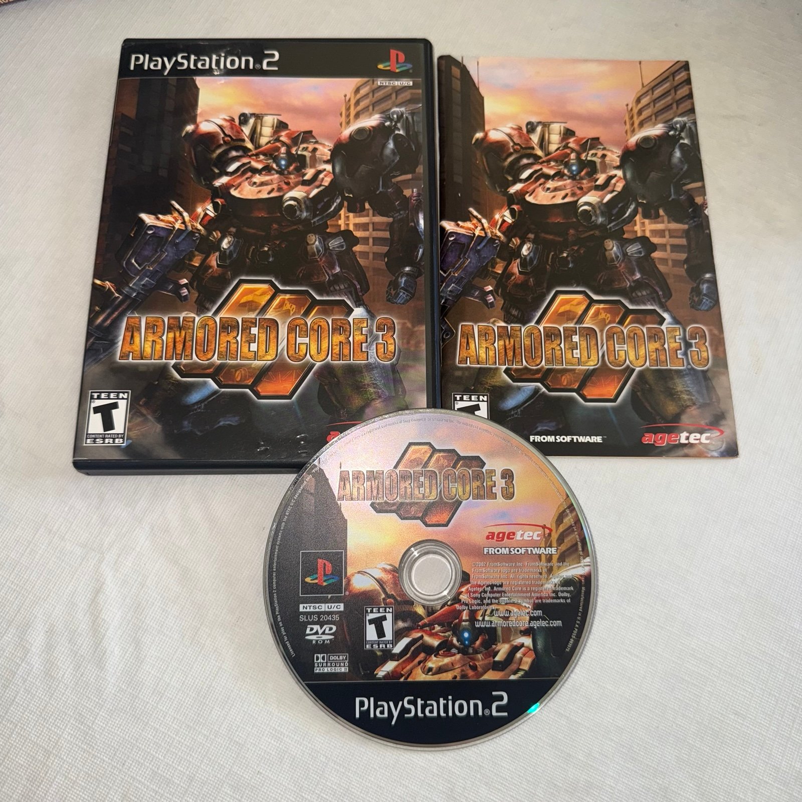Armored Core 3 for PlayStation 2