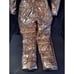 Metallic Rose Gold Pink Black Fur Hooded Women Small Ski Suit Snowsuit Boarding