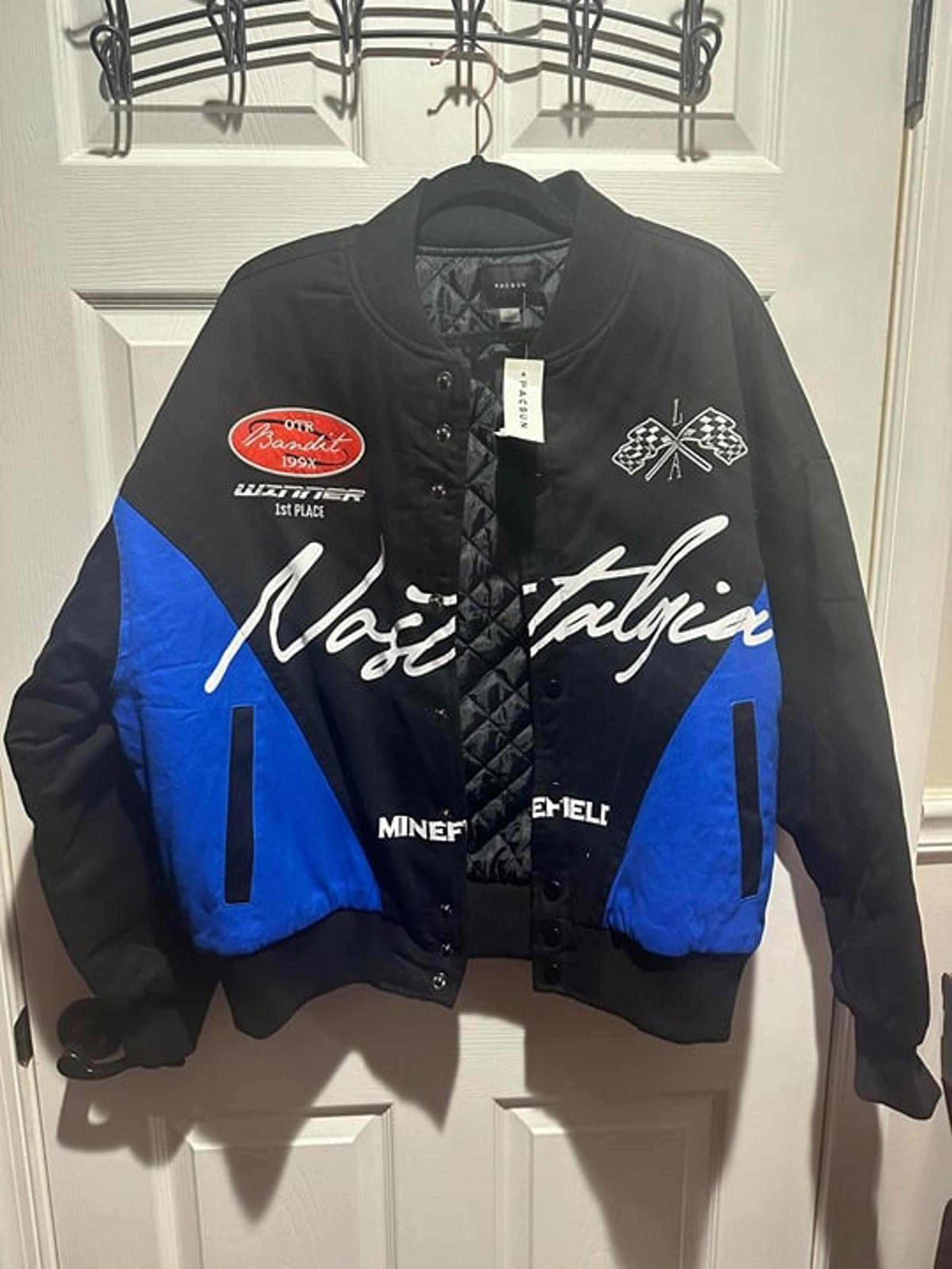 PacSun Nostalgia Racing Bomber Jacket