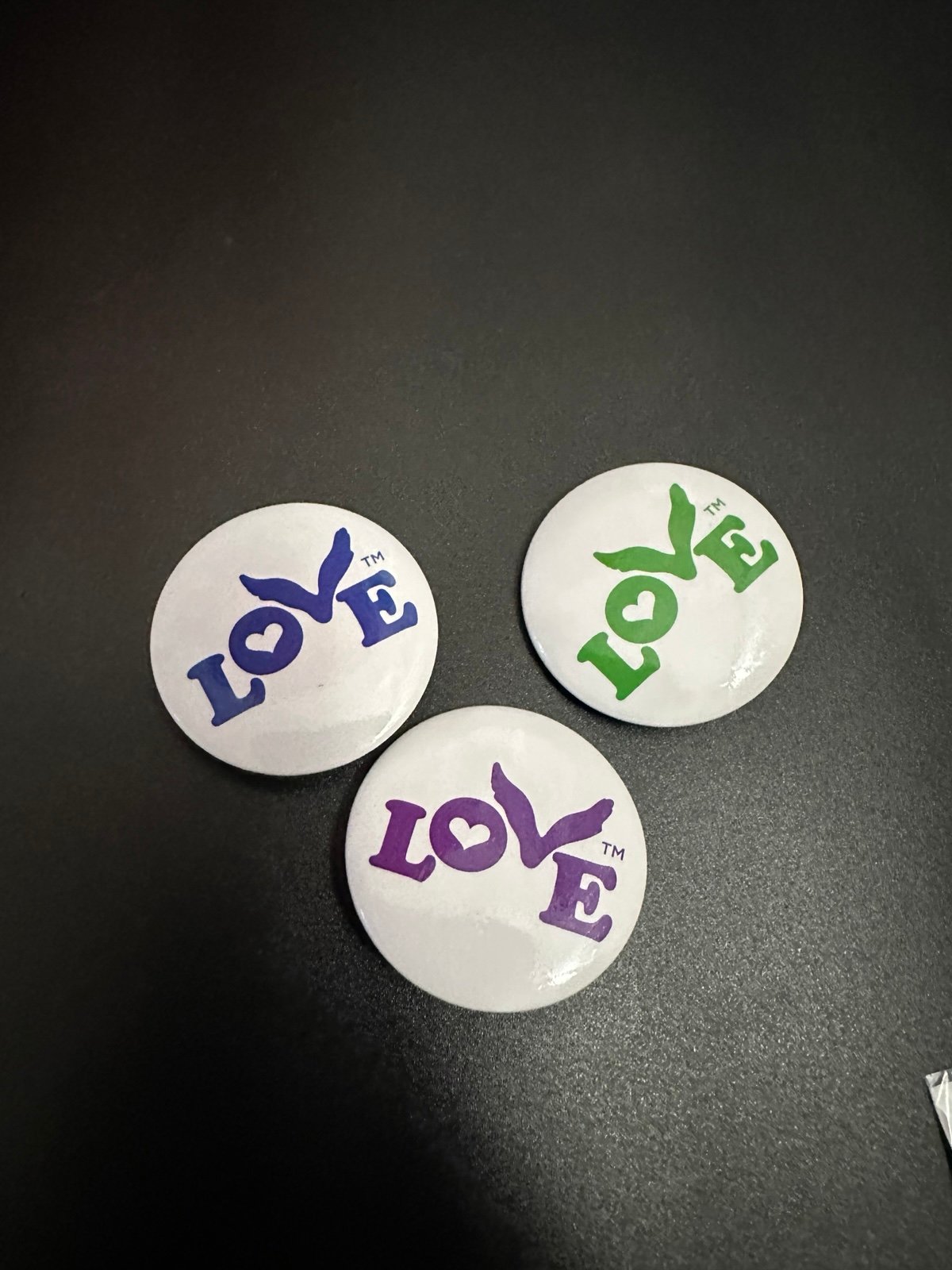 Coldplay love button pins | Mercari