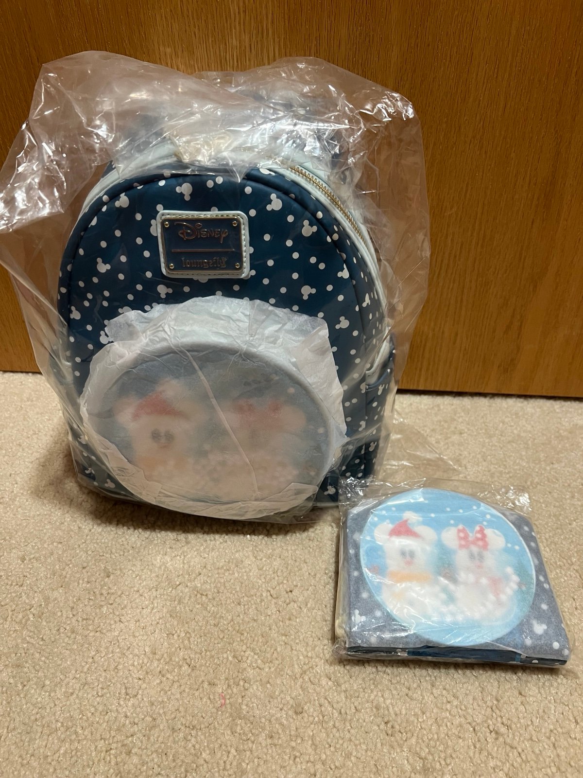 Loungefly Mickey and Minnie Snow Globe