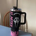 Ghost Face Killin' It Travel Tumbler with Straw 40 oz. Halloween
