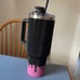 Ghost Face Killin' It Travel Tumbler with Straw 40 oz. Halloween