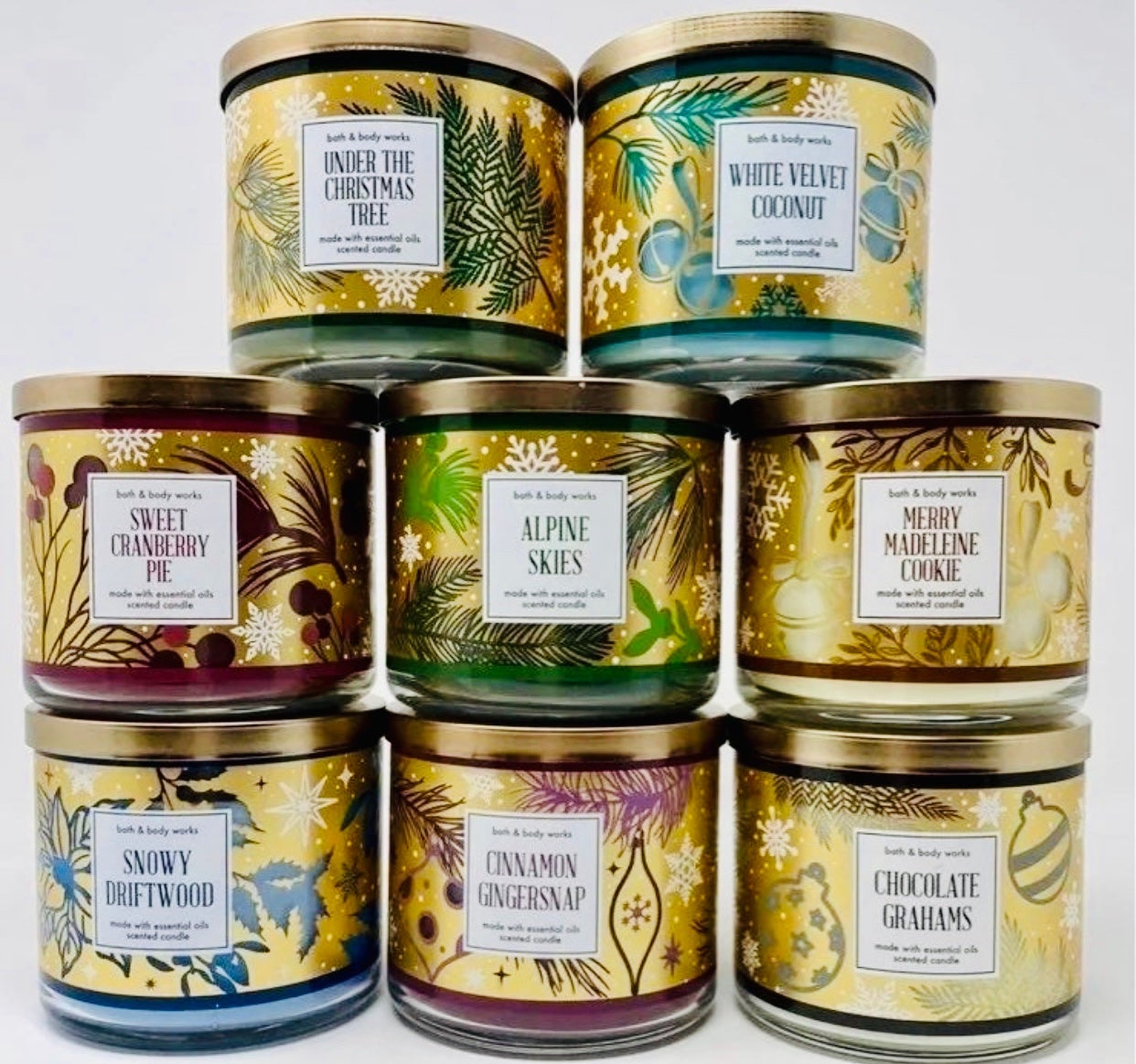 Bath and Body Works Candle Set