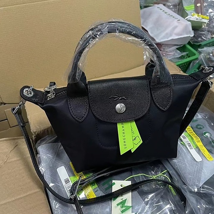 Longchamp Le Pliage Energy Top Handle XS Black
