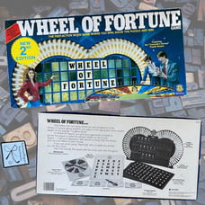Pressman 1986 Wheel of Fortune Game Inc
