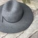 Phenix Dark Grey Wool Hat