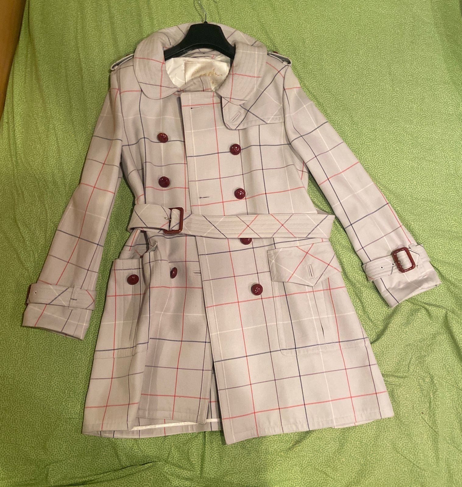 Womens Coach Trench Coat small