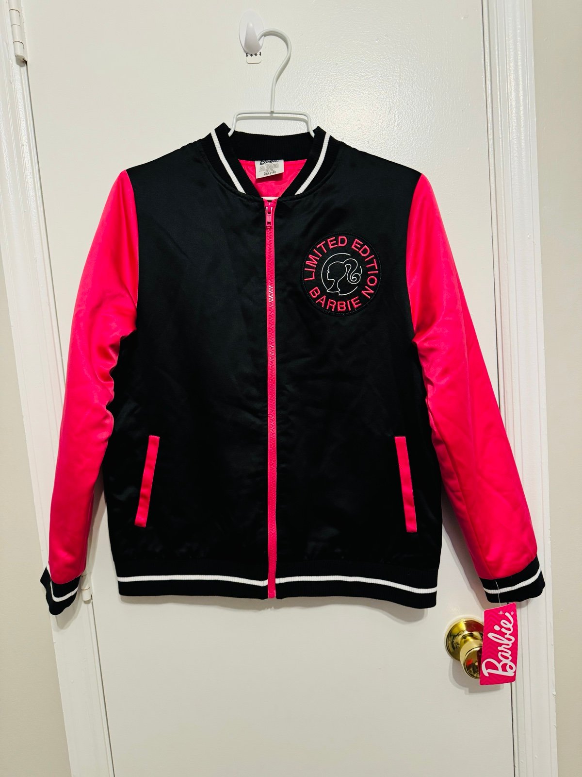 Barbie Varsity Jacket Youth Size XXL (18)