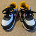Nike Air Max 90 s Black White Pink Yellow CD6868-007 Size 7c