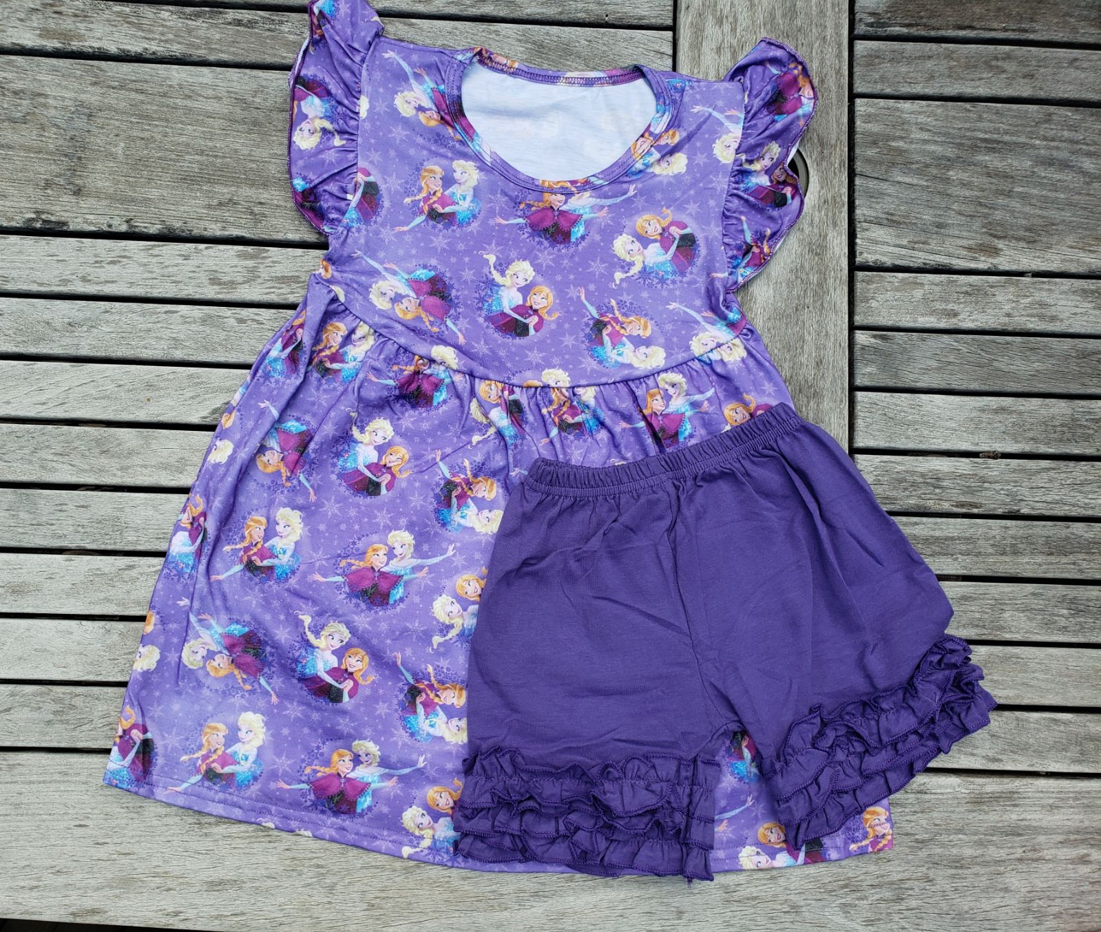 Size 12-18m Frozen Anna & Elsa set