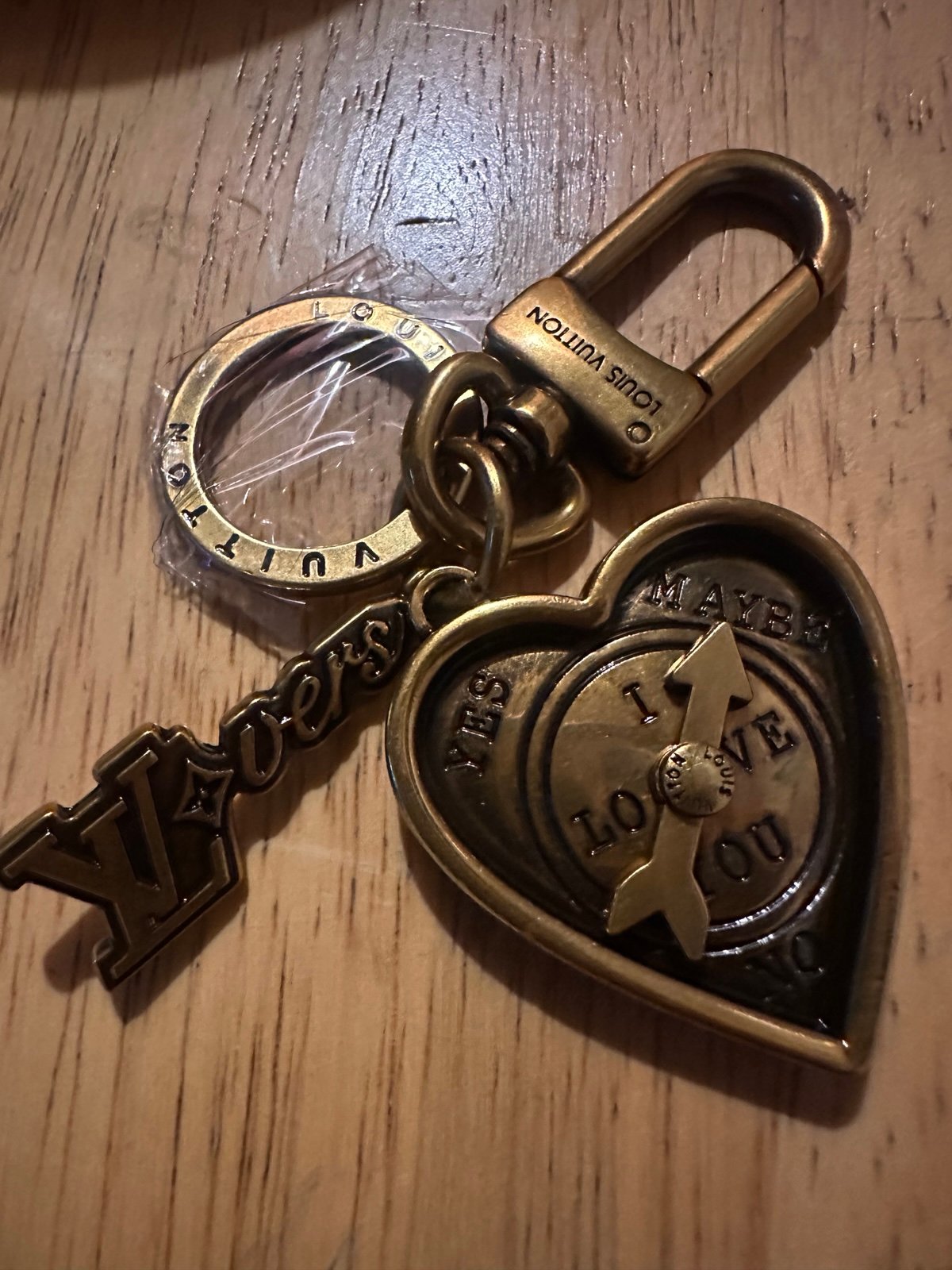 Rustic keychain