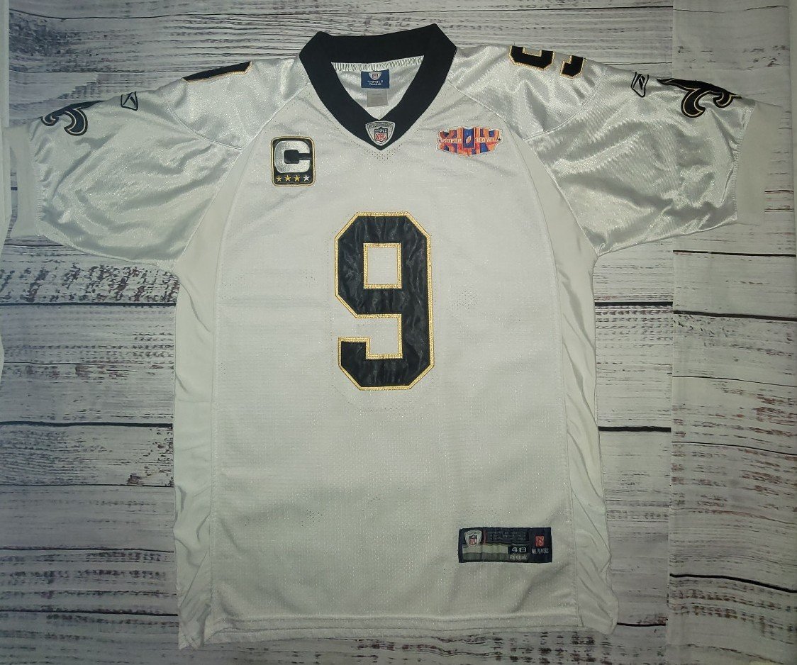 Saints Brees #9 Gameday Jersey