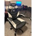 N-GEN Gaming Computer Chair PU Leather Ergonomic Office Chair White