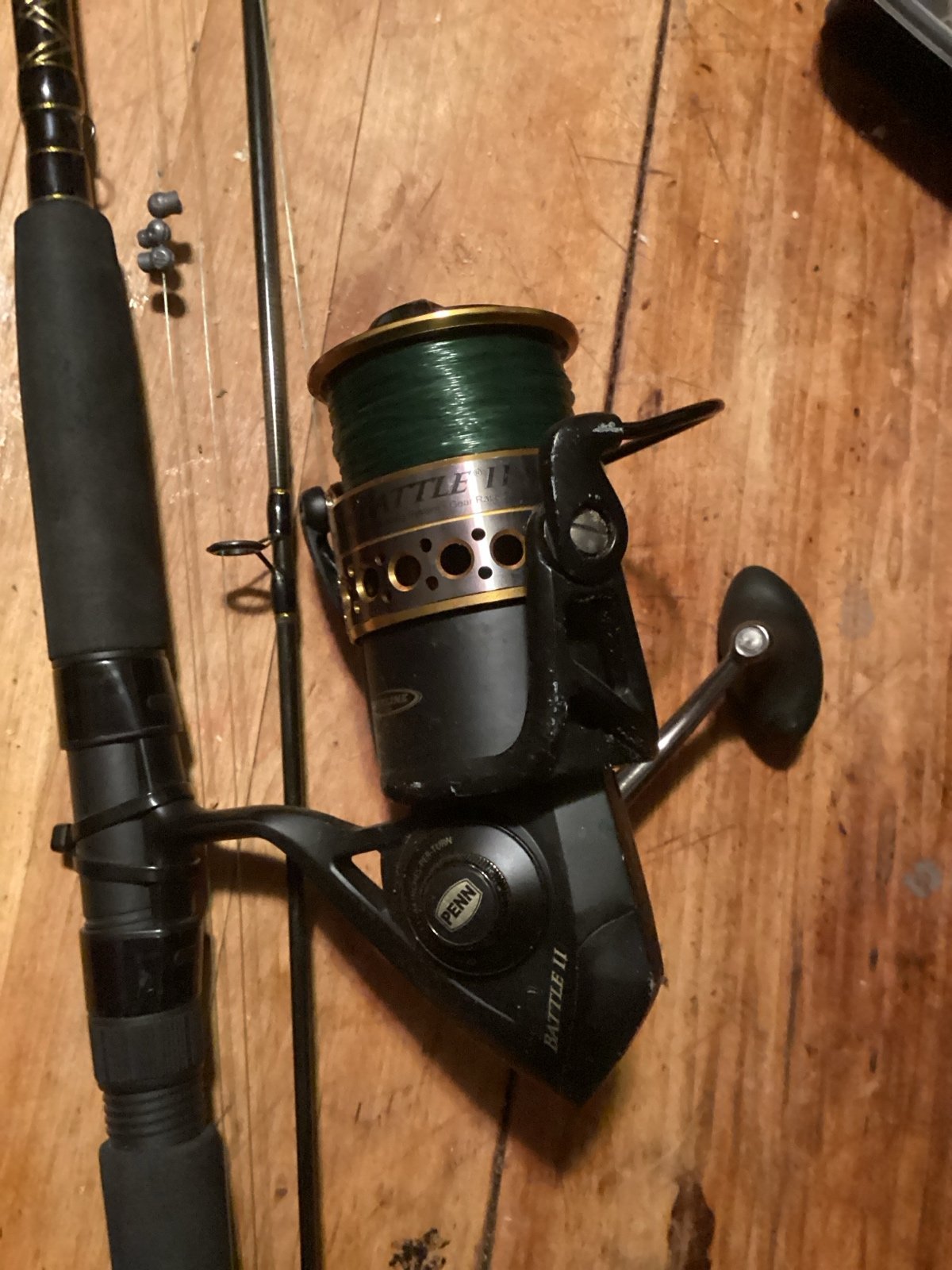 Penn battle 2 8000 battle 2 graphite pole