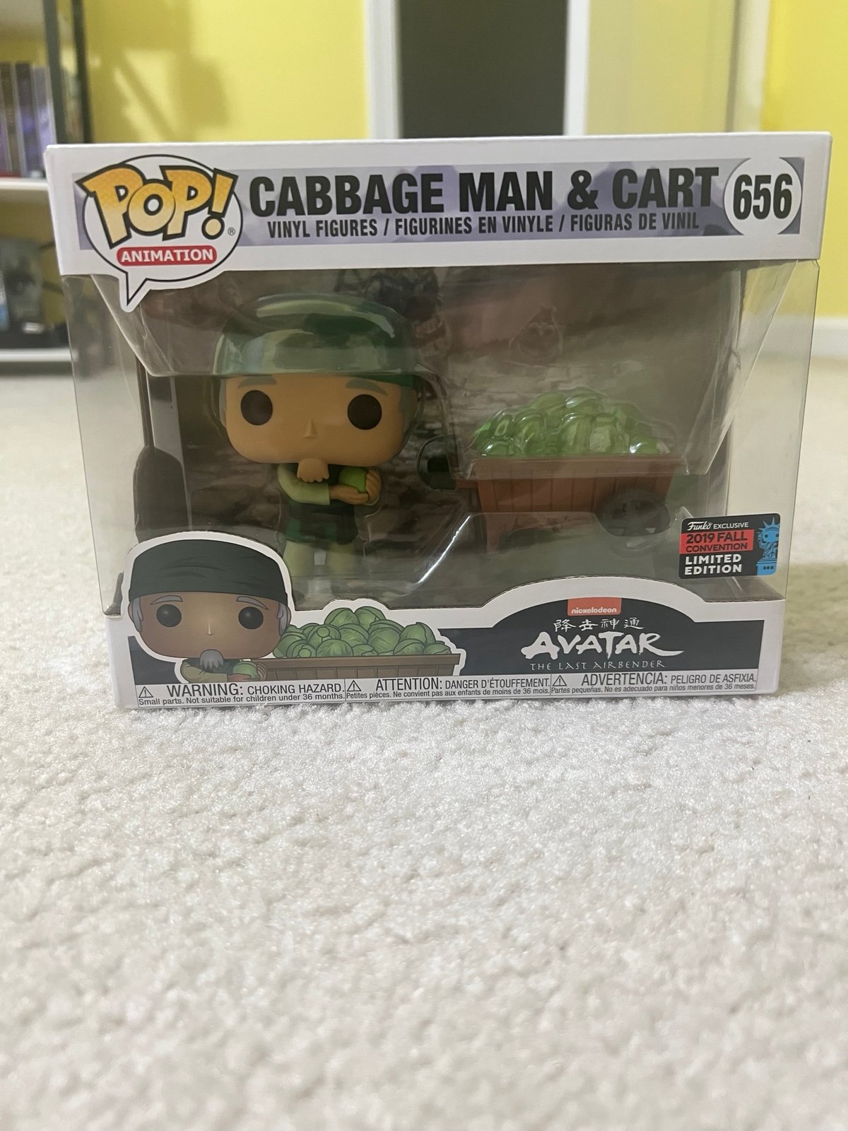 Cabbage Man & Cart Funko Pop
