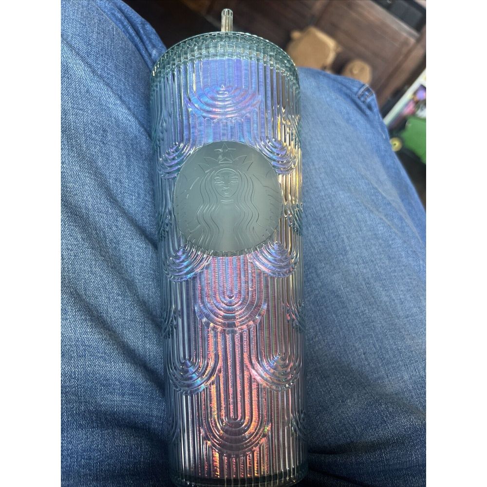 Brand New Starbucks Iridescent Mermaid Scales Venti 24oz. Tumbler