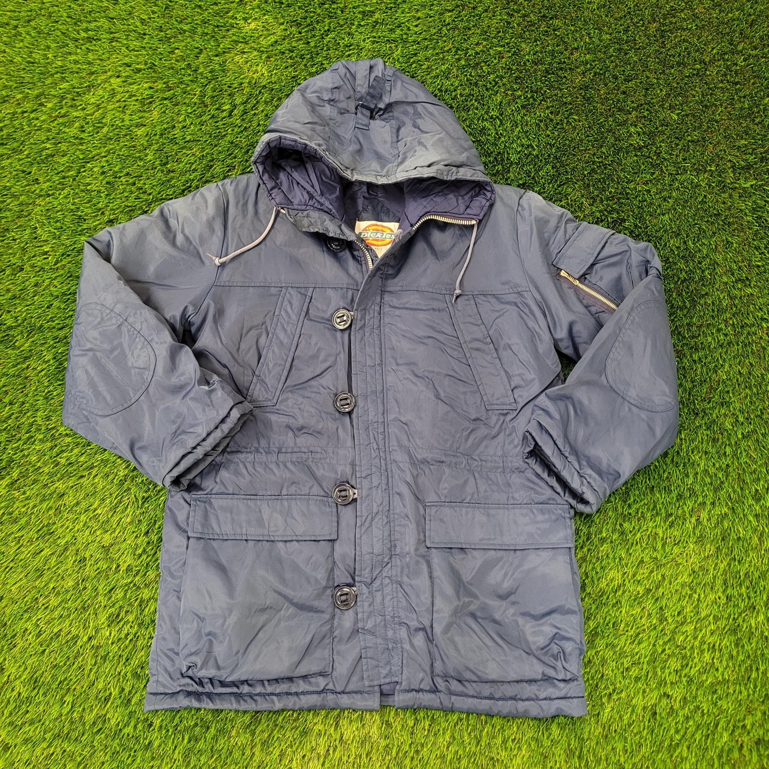 Vintage 90s Dickies Parka Jacket M/L 24x32 Baggy Lined