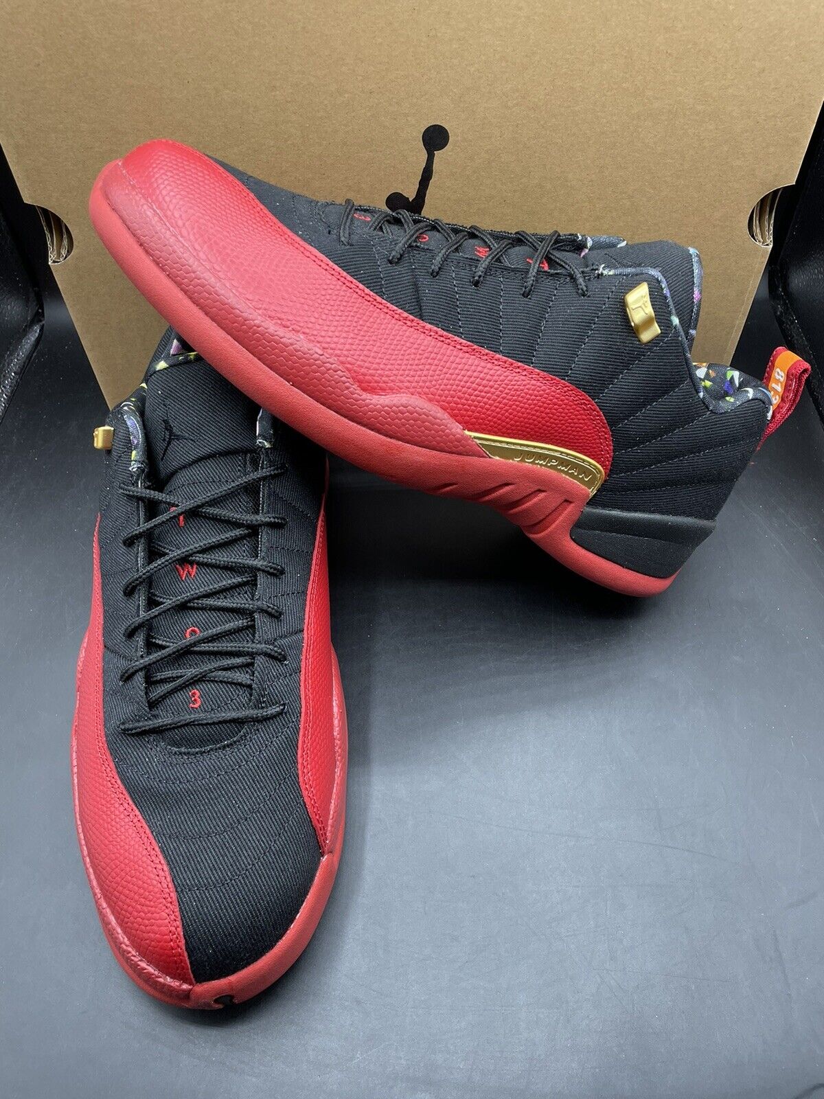 NEW IN BOX SIZE 11 NIKE AIR JORDAN 12 LOW SE SUPER BOWL DC1059-001