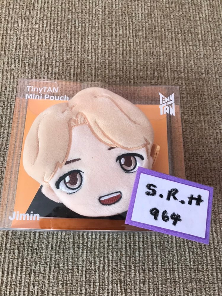 BTS Jimin TinyTan Mic Drop Mini Pouch