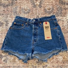 Levi's 501 high rise shorts Size 24