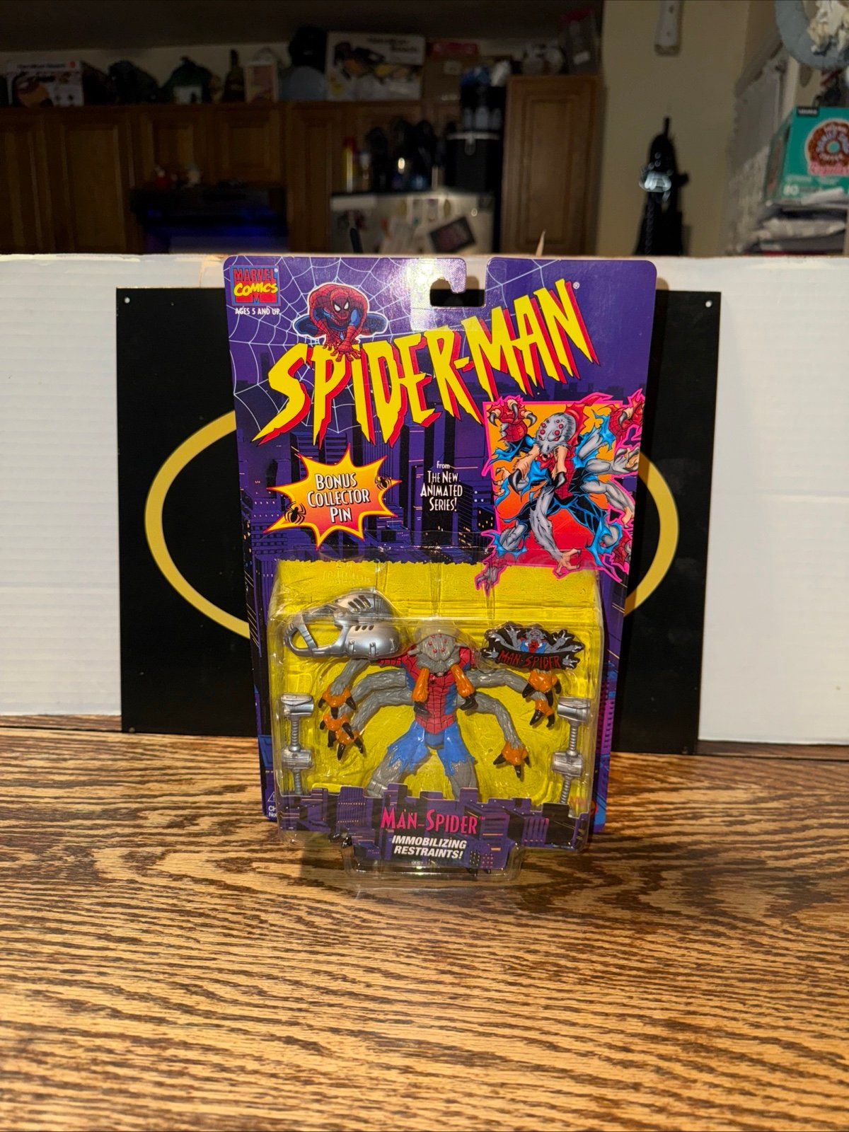 ToyBiz Marvel Comics Spider-Man The Animated Series: Man-Spider ( Vintage 1995 )