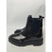 NWOB Sam Edelman Girls Black Glitter Chelsea Boots - Chunky Lug Sole, Size 3