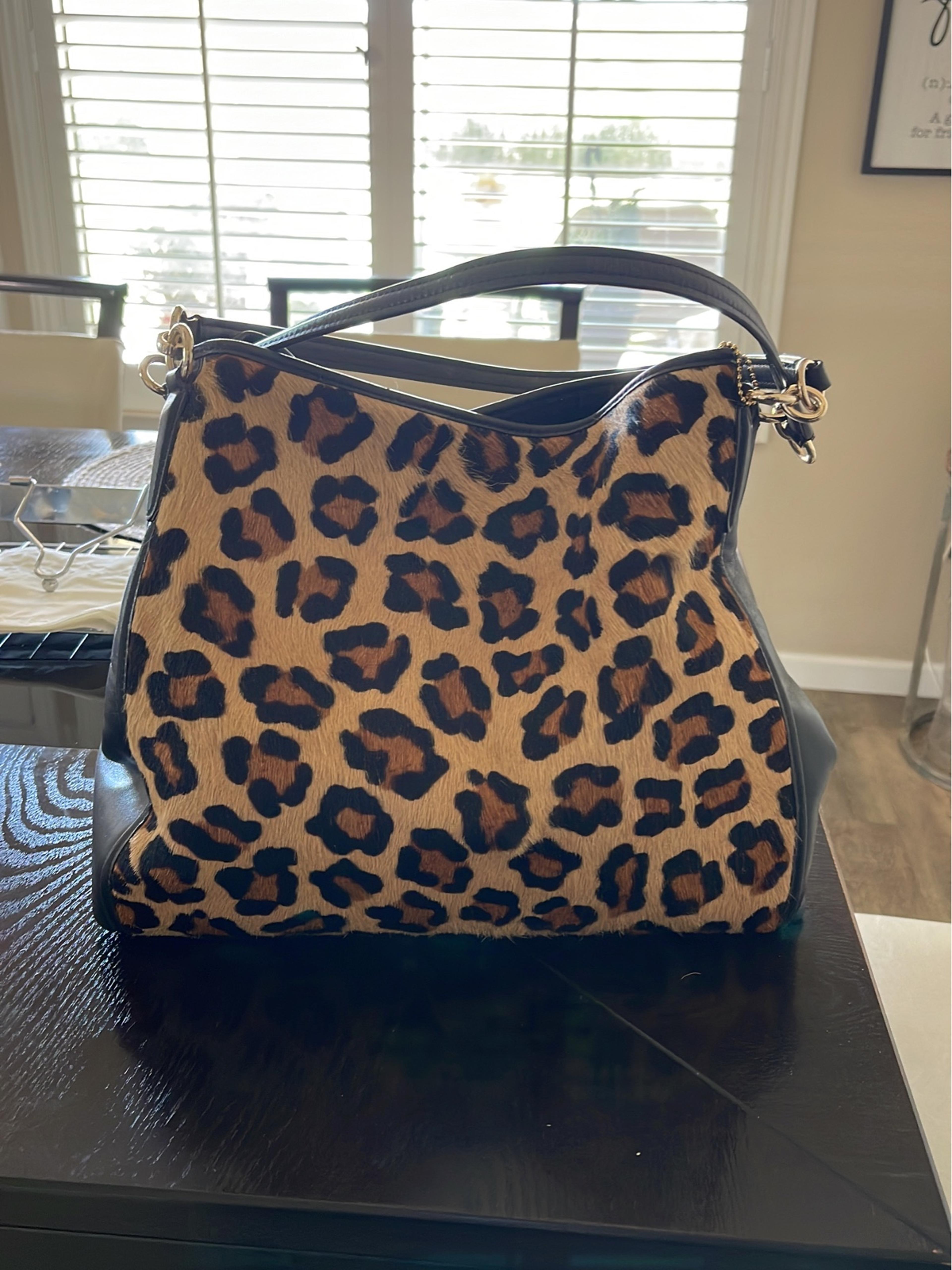 Coach leopard print bags Clearance