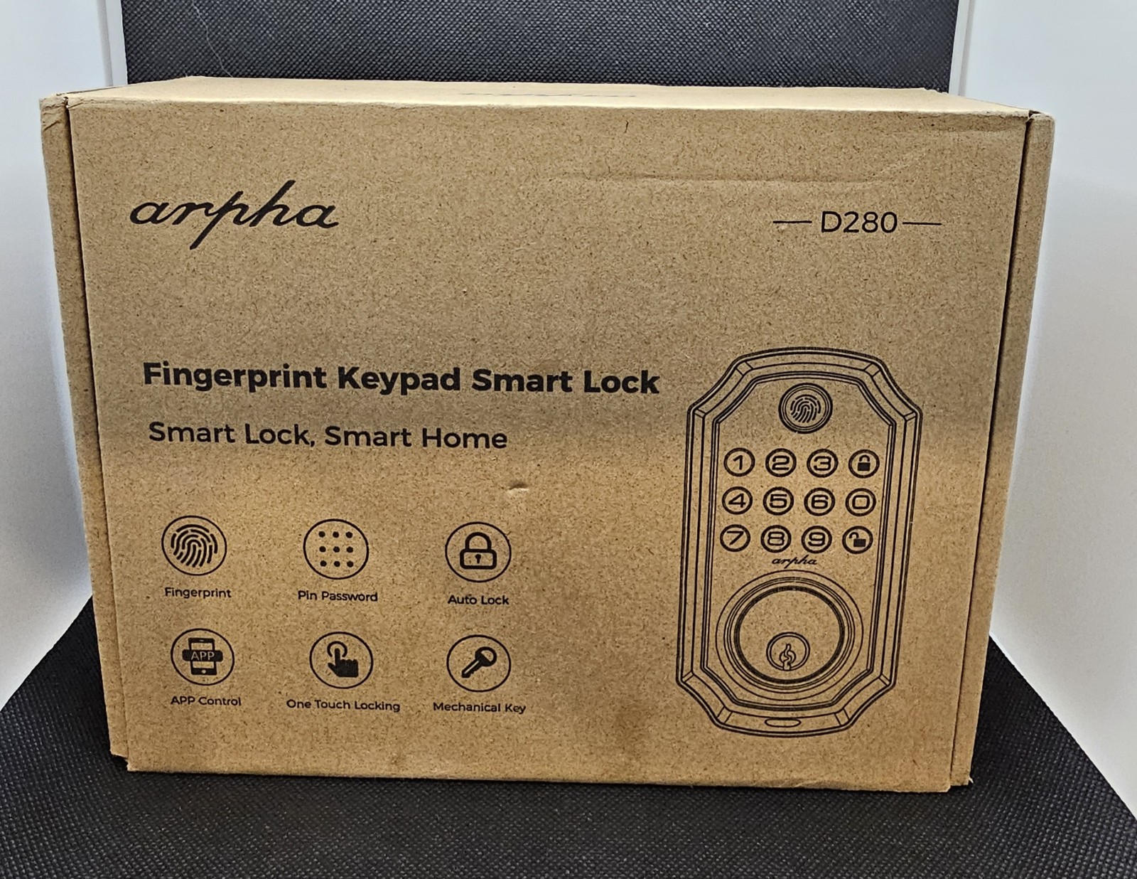 Fingerprint Keypad Door Lock