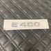 E400 Fits Mercedes Rear Trunk Emblems Logo Badge Letters Numbers Word Decals