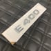 E400 Fits Mercedes Rear Trunk Emblems Logo Badge Letters Numbers Word Decals