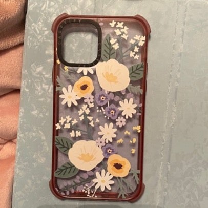 Casetify Ultra Impact IPhone 12/13 Lilac Floral Case