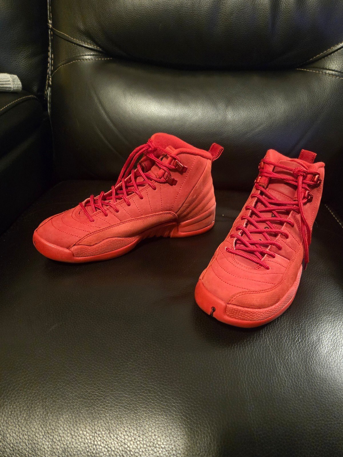 Air Jordan 12 Gym Red Sneakers. Great Shape!
