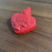 Vintage 1976 Red Heart My Melody Clip