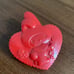 Vintage 1976 Red Heart My Melody Clip