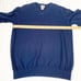 L.L. Bean blue v-neck cotton cashmere tall long sleeve pullover sweater