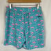 Chubbies Stretch 7 The Domingos Are For Flamingos Swim Trunk Large *SEE PHOTOS*
