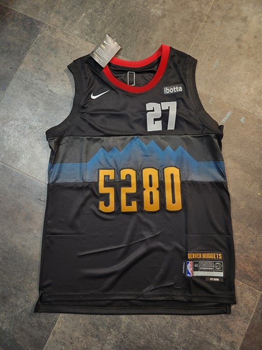 Jamal Murray Denver Nuggets In Season Tournament Black City Jersey #27 3XL