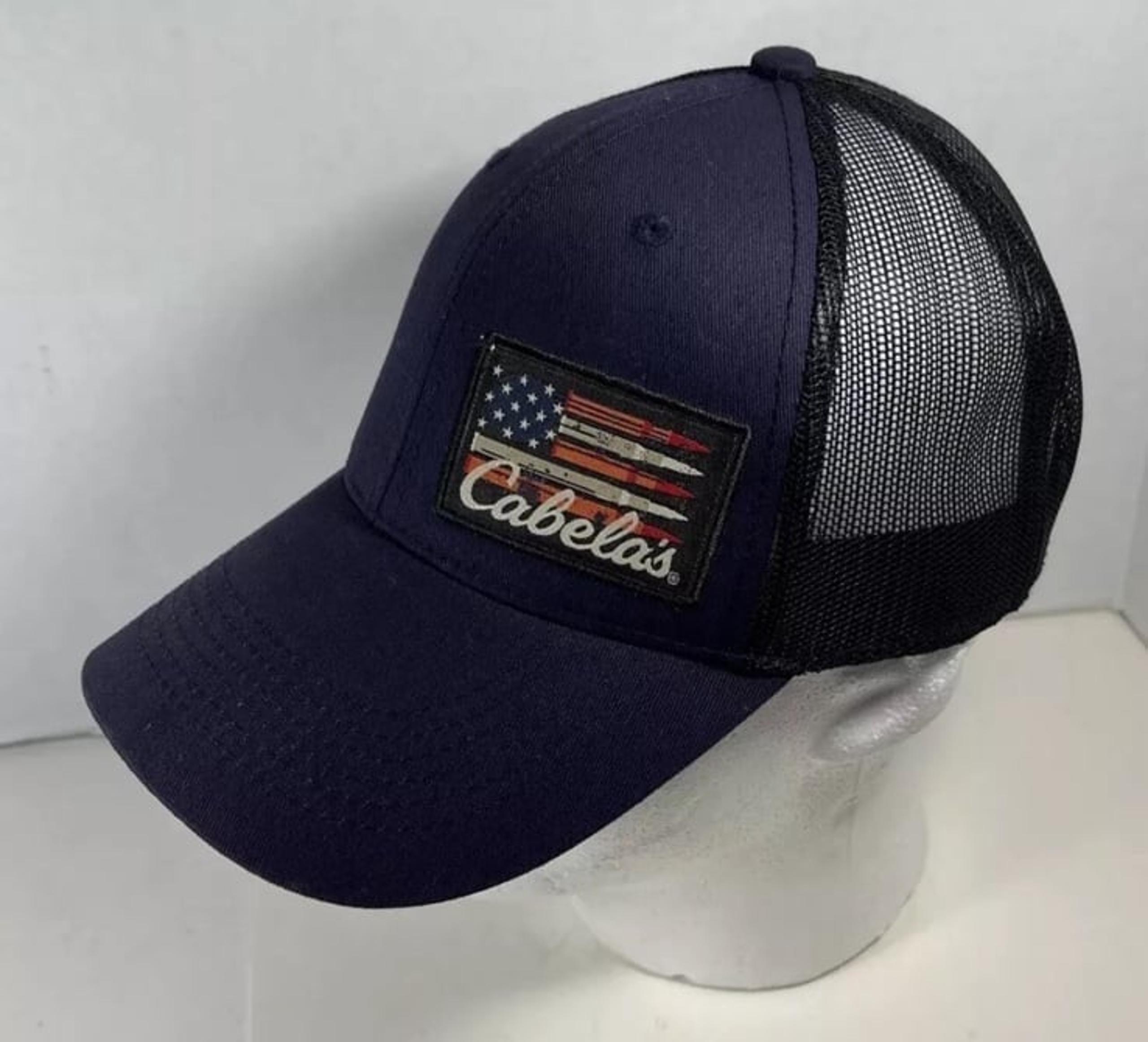 Freedom Cabela’s Cap/Hat American Flag Ammo Trucker OS/TU 56835