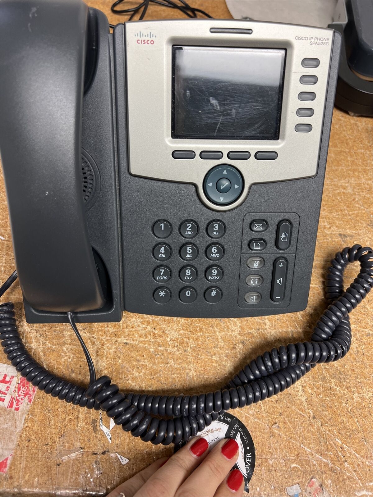 Cisco SPA525-G2 5-Line Business IP Phone SET OF 5 Wi-Fi Bluetooth SPA525G2