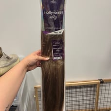 100% remy hair 18”