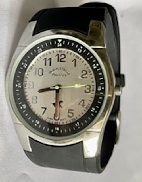 Men's Beverly Hills Polo Wrist Watch, Pre owned , Rubber Sports Strap