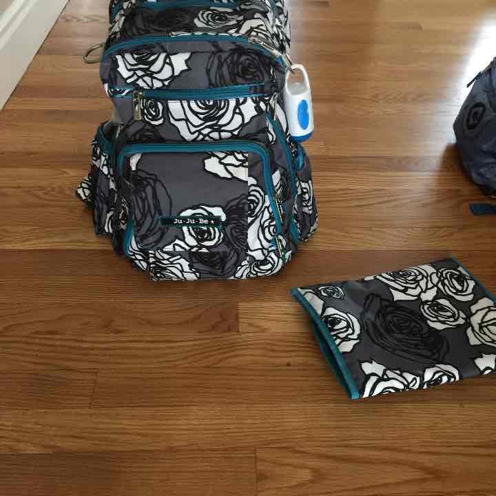 Ju ju be brb diaper bag