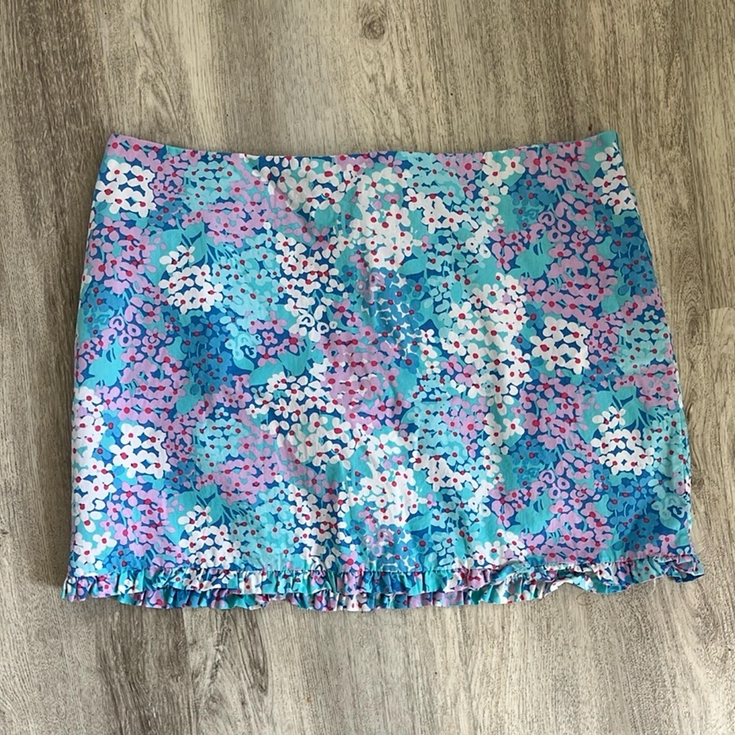 Lilly Pulitzer retro mini skirt women’s 4